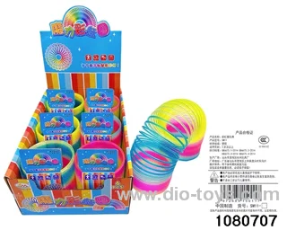 rainbow circle in display box