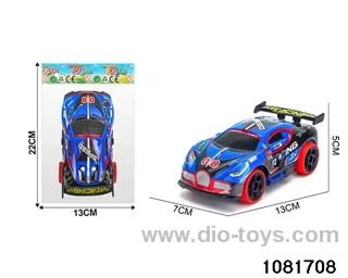 Pull back Sports Car in opp bag