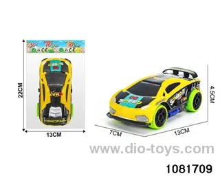 Pull back Sports Car in opp bag