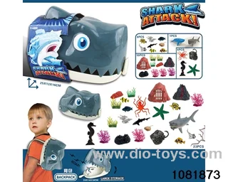 Marine Toys Set in paper card