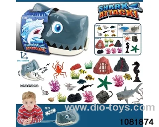 Marine Toys Set in paper card