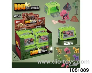 Dinosaur Cage Set in display box