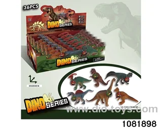 36pcs dinosaurs in display box
