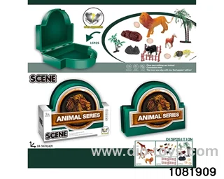 Animal Set in window box