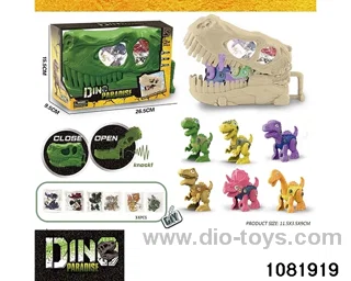 Dinosaur Set in window box