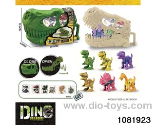 Dinosaur Set in paper card