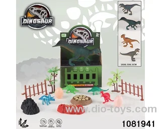 Dinosaur Set in window box