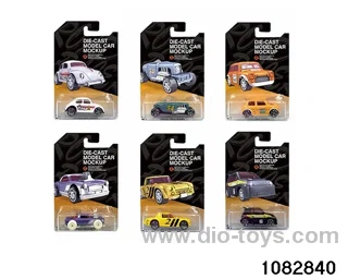 1:64 Alloy Car Set in Blister card