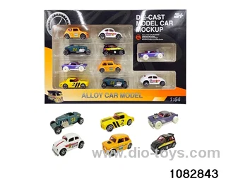 1:64 Alloy Car Set in window box