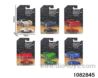 1:64 Alloy Car Set in Blister card