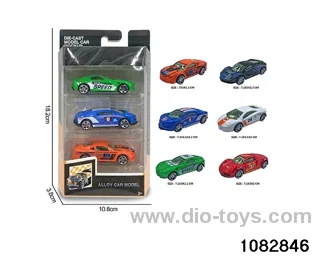 1:64 Alloy Car Set in window box