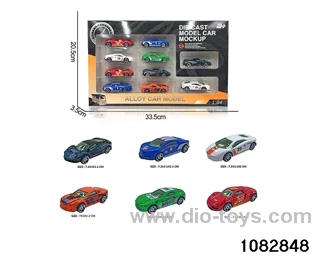 1:64 Alloy Car Set in window box