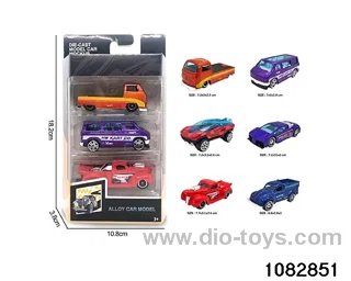 1:64 Alloy Car Set in window box