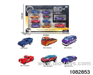 1:64 Alloy Car Set in window box