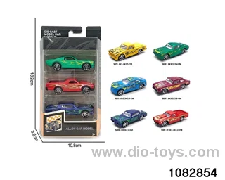 1:64 Alloy Car Set in window box