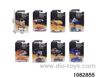 1:64 Alloy Car Set in Blister card