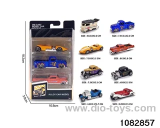 1:64 Alloy Car Set in window box
