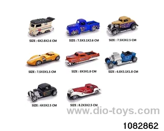 Alloy Car Set in opp bag