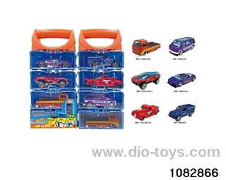 1:64 Alloy Car Set in Plastic box