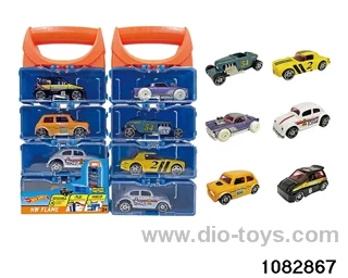 1:64 Alloy Car Set in Plastic box