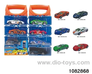 1:64 Alloy Car Set in Plastic box
