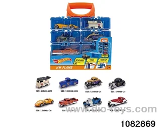 1:64 Alloy Car Set in Plastic box