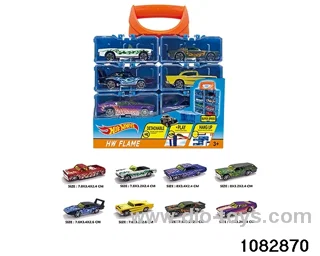 1:64 Alloy Car Set in Plastic box