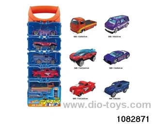 1:64 Alloy Car Set in Plastic box