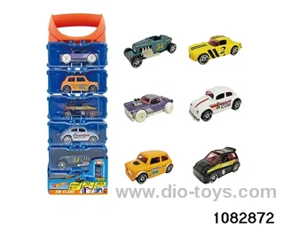 1:64 Alloy Car Set in Plastic box