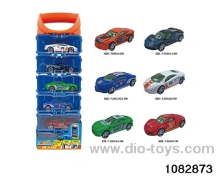 1:64 Alloy Car Set in Plastic box