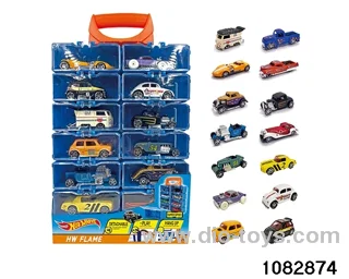 1:64 Alloy Car Set in Plastic box
