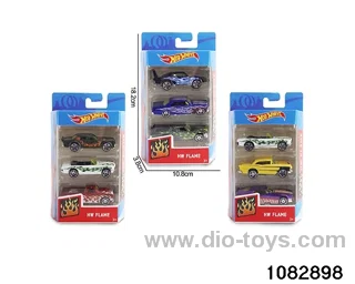 Alloy Car Set in window box