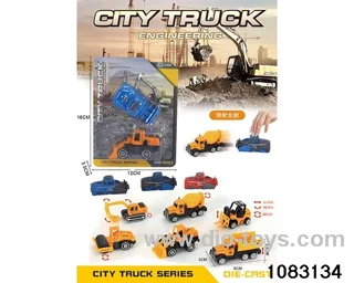 Scooter Alloy Car Set in Blister card