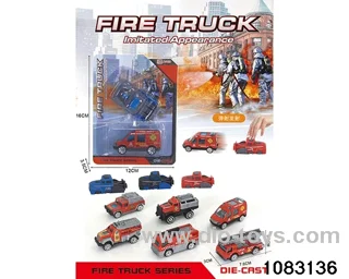 Scooter Alloy Car Set in Blister card