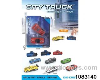 Scooter Alloy Car Set in Blister card
