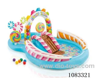 Inflatable swimming pool