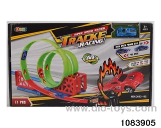 17PCS Pull back High Speed Railcar in color box