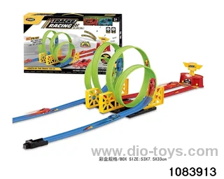 27PCS Extreme Track Racing W L/M in color box