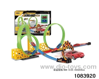 23PCS Speed Boomerang Track Car in color box