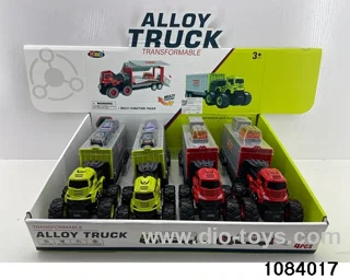 Alloy Inertia Vehicle in display box