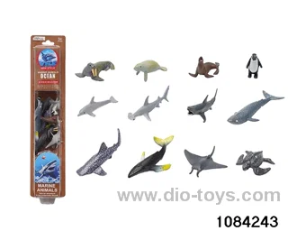 Marine Animal Set in Blister with insert