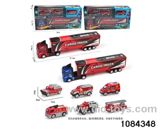 1 Boomerang Alloy Car + 3 Scooter Alloy Car in window box