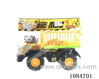 Dinosaur park engineering truck