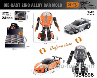 1:43 Alloy Transformer Car in display box