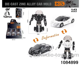 1:43 Alloy Transformer Car in display box