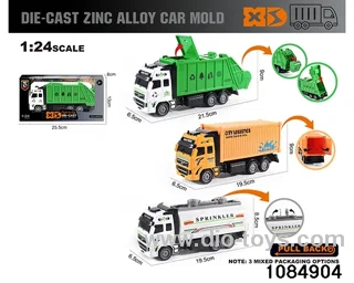 1:24 Alloy Car Set in window box