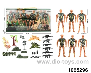 Military sets in PVC box