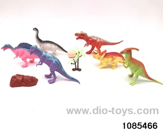 6pcs Dinosaur Set in poly bag header