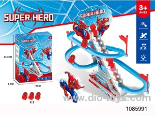 slide track toy in color box