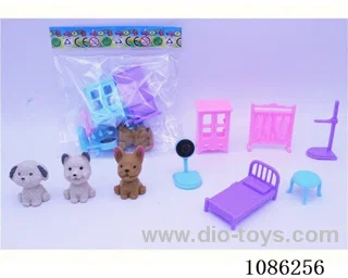 Puppy + physical examination small furniture set